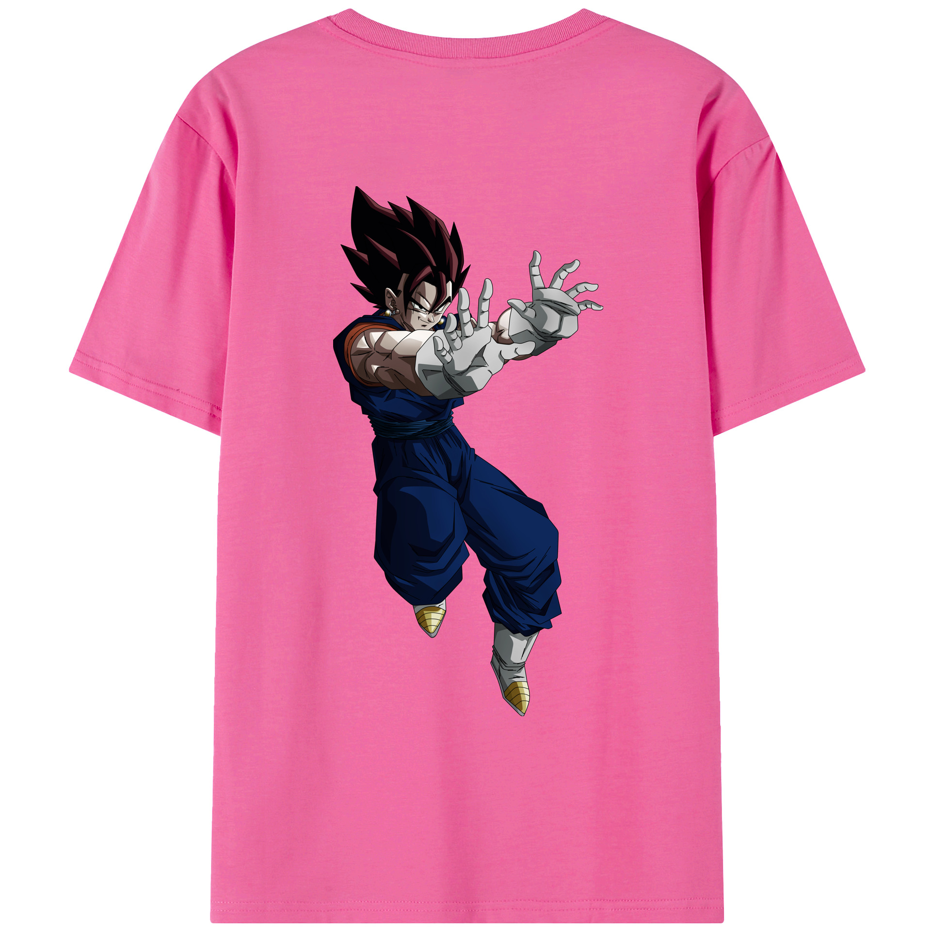 （画像用） ドラゴンボール ベジット DRAGON BALL Vegetto レディース半袖Tシャツ(バックプリント)